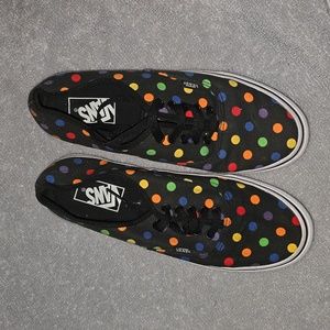 Unisex Polka Dot Low Top Vans